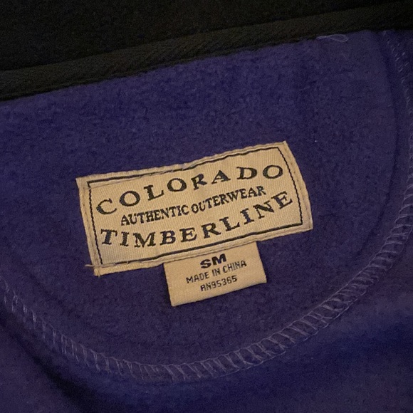Purple zip up fleece - Picture 4 of 4